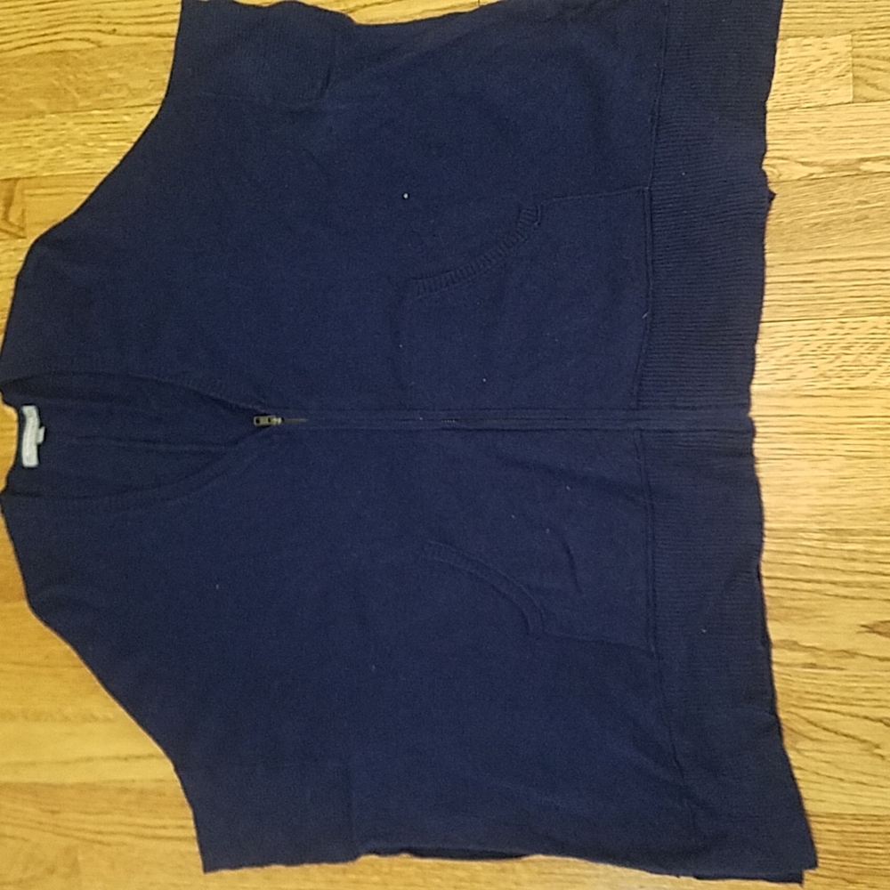 Neiman Marcus zipped cardigan